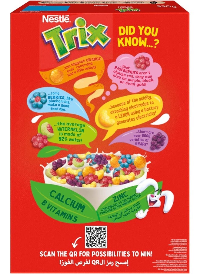 Nestlé Trix Fruity Shaped Breakfast Cereal, 330g - Image 4